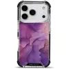 Mobiwear Elite Bumper - Apple iPhone 17 Pro lila márvány MagSafe tok