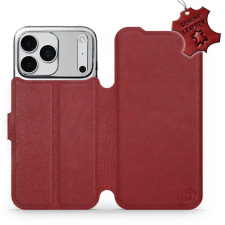 Mobiwear Flip Apple iPhone 17 Pro Max piros bőrtok (5907861325912) tok és táska