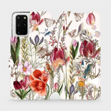 Mobiwear Flip case for Samsung Galaxy S20 Plus - MP01S Blossoming meadow (5903516753895) tok és táska
