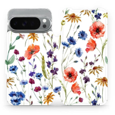 Mobiwear Flip Google Pixel 10 Pro XL virágok tok (5907861262675) tok és táska