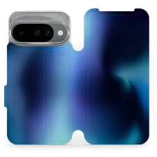 Mobiwear flip knížkové pro Google Pixel 10 - Modrý odstín tok és táska