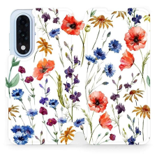 Mobiwear flip knížkové pro OnePlus Nord 5 - Kvítí tok és táska