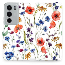 Mobiwear flip knížkové pro Realme C71 - Kvítí tok és táska