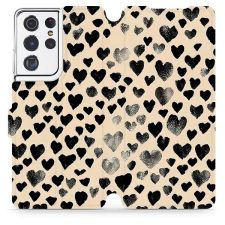 Mobiwear flip knížkové pro Samsung Galaxy S21 Ultra - VA51S tok és táska