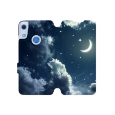 Mobiwear Flip mobile phone case Huawei Y6S - V145P Night sky with moon (5903516123780) tok és táska
