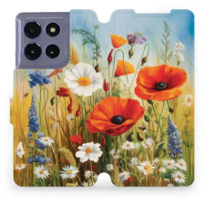 Mobiwear Flip Motorola Moto G86 5G nyári rét tok (5907861264655) tok és táska