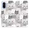 Mobiwear Flip OnePlus Nord CE5 cicák tok
