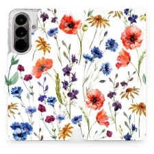 Mobiwear Flip pouzdro pro Samsung Galaxy A37 5G - MP04S kvítí tok és táska