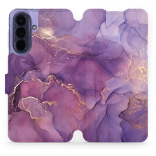 Mobiwear Flip pouzdro pro Samsung Galaxy A57 5G - VP20S fialový mramor tok és táska