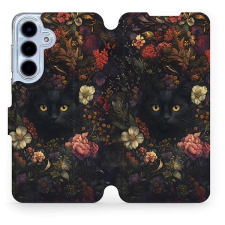 Mobiwear Flip pouzdro pro Samsung Galaxy S25 FE temné kočky tok és táska