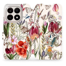 Mobiwear Flip pouzdro pro Xiaomi 15T louka tok és táska