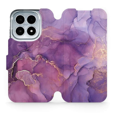 Mobiwear Flip pouzdro pro Xiaomi 17 fialový mramor tok és táska