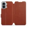 Mobiwear Flip pouzdro pro Xiaomi POCO X8 Pro Max - hnědé
