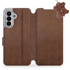 Mobiwear Flip Samsung Galaxy A17 / A17 5G barna bőrtok (5907861677387) tok és táska