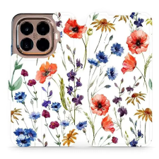 Mobiwear Flip Xiaomi 15T Pro virágok tok tok és táska