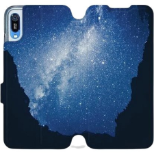 Mobiwear Flipové pouzdro na mobil Huawei Y6 2019 - M146P Galaxie tok és táska