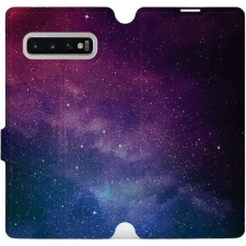 Mobiwear Flipové pouzdro na mobil Samsung Galaxy S10 Plus - V147P Mlhovina tok és táska
