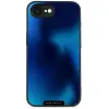 Mobiwear Glossy Apple iPhone 16e / 17e fényes tok - kék árnyalat