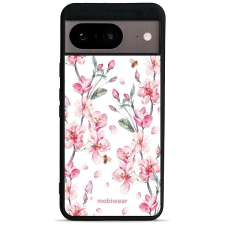 Mobiwear Glossy, fényes, Google Pixel 8 - Virágok tok és táska