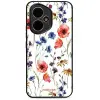 Mobiwear Glossy Honor 400 virágok fényes tok