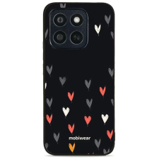 Mobiwear Glossy Honor X8c fényes tok - szívek (5906511912366) tok és táska