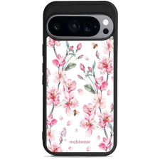 Mobiwear Glossy lesklý pro Google Pixel 9 Pro - Květy tok és táska