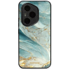 Mobiwear Glossy lesklý pro Honor 400 Pro - Zelenkavý mramor