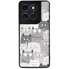 Mobiwear Glossy lesklý pro Motorola Edge 60 Pro - Kočičky tok és táska