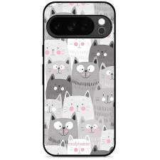 Mobiwear Glossy lesklé pouzdro na Google Pixel 10 Pro kočičky tok és táska
