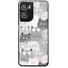 Mobiwear Glossy Motorola Moto G06 Power fényes tok - G045G, macskák