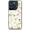 Mobiwear Glossy Motorola Moto G57 Power fényes tok - G035G, vékony szárú növények