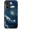 Mobiwear Glossy POCO X8 Pro fényes tok - G048G, éjszakai égbolt és Hold
