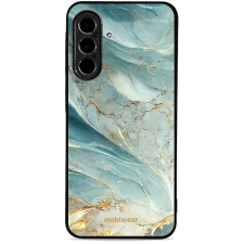 Mobiwear Glossy Samsung Galaxy A26 fényes tok - zöldes márvány tok és táska