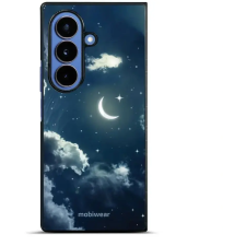 Mobiwear Glossy Samsung Galaxy Z Fold7 fényes tok - G048G, éjszakai égbolt és Hold tok és táska
