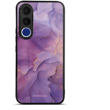 Mobiwear Glossy Vivo V70 FE fényes tok - G050G, lila márvány tok és táska