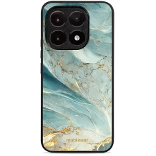 Mobiwear Glossy Xiaomi 15T zöld márvány fényes tok tok és táska