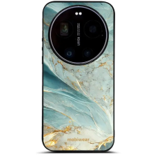 Mobiwear Glossy Xiaomi 17 Ultra fényes tok - G022G, zöldes márvány tok és táska