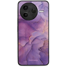 Mobiwear Glossy Xiaomi Poco F7 Pro 5G fényes tok - lila márvány (5907861013956) tok és táska