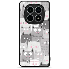 Mobiwear Glossy Xiaomi Redmi Note 15 4G fényes tok - G045G, macskák tok és táska