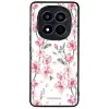 Mobiwear Glossy Xiaomi Redmi Note 15 Pro+ 5G rózsaszín virágok fényes tok