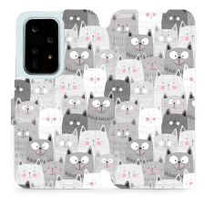 Mobiwear Honor 200 Lite flip tok - M099P tok és táska