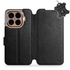 Mobiwear Kožené flip pouzdro pro Xiaomi 15T Pro černé tok és táska