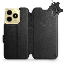 Mobiwear Leather Mobiwear flip book for Realme C61 - Black - L_BLS (5906511282155) tok és táska