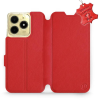 Mobiwear Leather Mobiwear flip book for Realme C61 - Red - L_RDS (5906511282179)