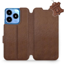 Mobiwear Leather Mobiwear flip book for Realme C63 - Brown - L_BRS (5906511380011) tok és táska