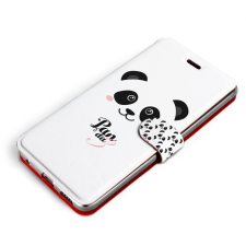 Mobiwear M030P Samsung Galaxy A22 5G flipes tok - Amálka panda (5903516855667) tok és táska
