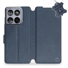 Mobiwear Motorola Edge 60 Fusion kék bőr flip tok tok és táska