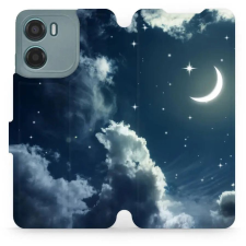 Mobiwear Motorola Moto G05 flip tok - égbolt (5906511821774) tok és táska