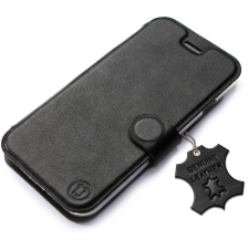 Mobiwear Motorola Moto G60 fekete bőr flip tok - L_BLS (5903516980635) tok és táska