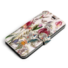 Mobiwear MP01S Apple iPhone 13 flipes tok - virágos rét (5903516899678)
